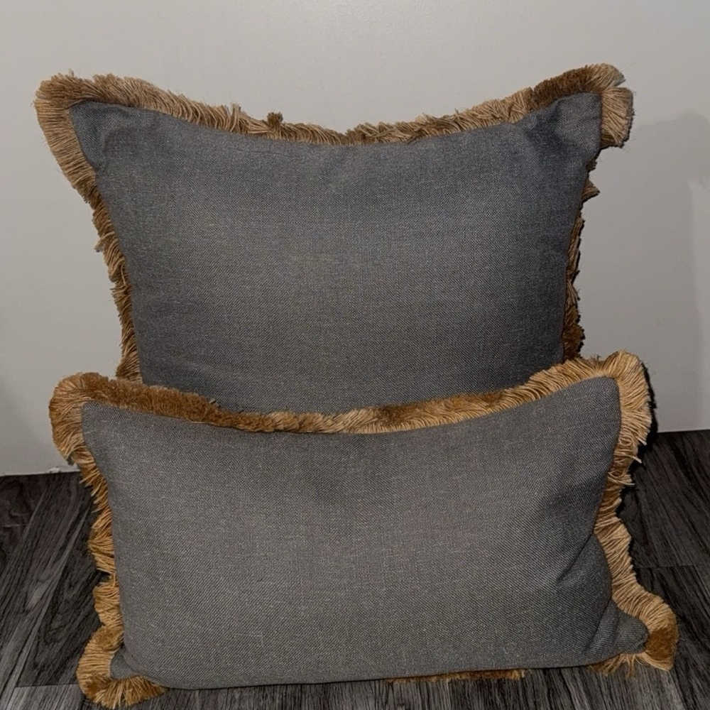 Phantoscope 2 decorative Farmhouse Throw Pillow covers square rectangle lumbar